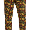 Dolce & Gabbana Elegant Multicolor Tapered Pants for Men