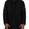 Dolce & Gabbana Elegant Black Parka Hooded Jacket