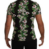 Dolce & Gabbana Elegant Floral Crewneck Tee for Men