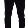 Dolce & Gabbana Slim Fit Luxe Corduroy Pants in Dark Blue