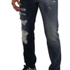 Dolce & Gabbana Chic Tattered Denim Jeans