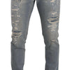 Dolce & Gabbana Elegant Light Blue Straight Denim Jeans