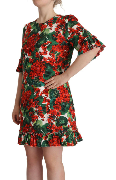 Dolce & Gabbana Floral Mini Enchantment Dress