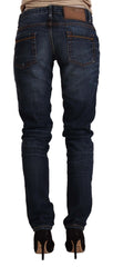 Chic Slim Fit Low Waist Skinny Denim