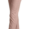 Dolce & Gabbana Elegant Pink Tapered Pants for Sophisticated Style