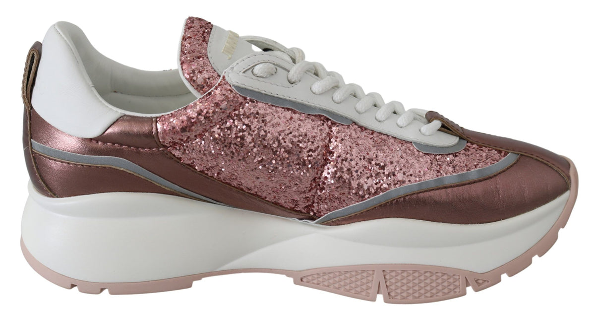 Jimmy Choo Candyfloss Glitter Sneaker Euphoria