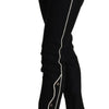 Dolce & Gabbana Elegant High Waisted Slim Fit Trousers