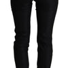 Dolce & Gabbana Elegant High Waisted Slim Fit Trousers