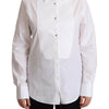 Dolce & Gabbana Elegant White Poplin Dress Shirt