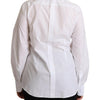 Dolce & Gabbana Elegant White Poplin Dress Shirt