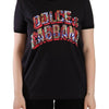 Dolce & Gabbana Chic Black Crew Neck Logo Tee