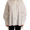 Dolce & Gabbana Timeless White Polo Top - Elegance Meets Comfort