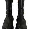 Dolce & Gabbana Elegant Leather Biker Boots