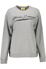 Plein Sport Gray Cotton Women Sweater