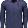 U.S. POLO ASSN. Blue Cotton Men Sweater