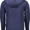 U.S. POLO ASSN. Blue Cotton Men Sweater