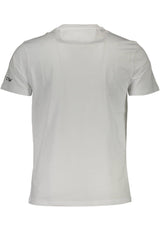 La Martina White Cotton Men T-Shirt