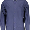 Gant Blue Cotton Men Shirt