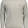 U.S. POLO ASSN. Gray Cotton Men Sweater