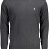 U.S. POLO ASSN. Black Cotton Men Sweater