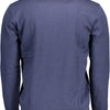 U.S. POLO ASSN. Blue Cotton Men Sweater