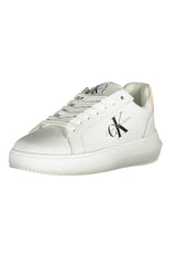 Calvin Klein White Leather Women Sneaker