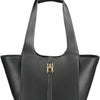 Tommy Hilfiger Black Polyethylene Women Handbag