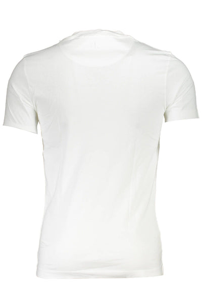 Calvin Klein White Cotton Men T-Shirt