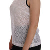 Dolce & Gabbana Elegant White Nylon Tank Top