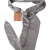 Ermanno Scervino Sleek Silver Silk Neck Scarf for Men