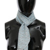 Ermanno Scervino Elegant Silk Bandana Wrap Shawl Scarf