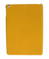 Chic Yellow Leather Tablet Case