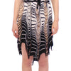 Alice Palmer Black and White Knitted Artisan Dress