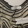 Alice Palmer Black and White Knitted Artisan Dress