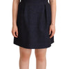 L'Autre Chose Elegant A-Line Embellished Mini Dress