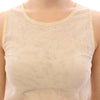 Dolce & Gabbana Elegant Beige Tank Top Blouse