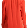 CO|TE Elegant Orange Overcoat Long Sleeves Jacket