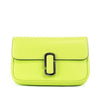 Marc Jacobs The J Marc Green Glow Smooth Leather Shoulder Crossbody Handbag