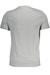 Gray Cotton Men TShirt