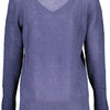 U.S. POLO ASSN. Blue Acrylic Women Sweater