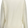 U.S. POLO ASSN. White Wool Women Sweater