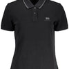 Napapijri Black Cotton Women Polo Shirt