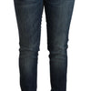 Acht Elegant Slim Fit Low Waist Denim Jeans