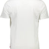 Levi's White Cotton Men T-Shirt