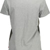 Levi's Gray Cotton Women T-Shirt