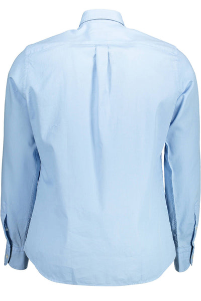 Harmont & Blaine Light Blue Cotton Men Shirt