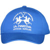 La Martina Blue Cotton Men Cap