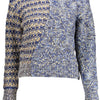 Desigual Blue Polyamide Women Sweater