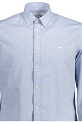 Light Blue Cotton Men Shirt