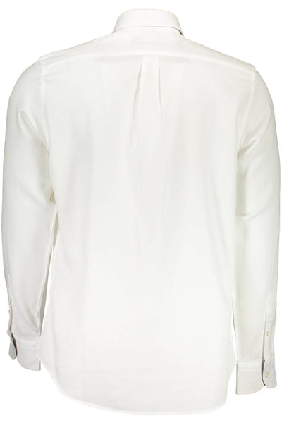 Harmont & Blaine White Cotton Men Shirt